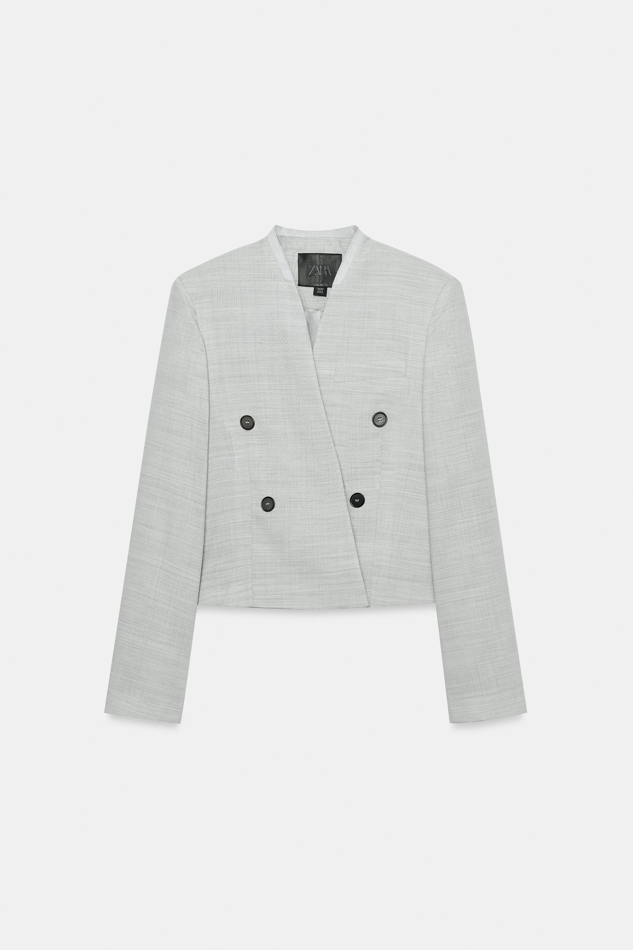 LIMITED EDITION ZW COLLECTION CROPPED BLAZER